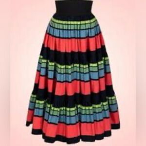 Trashy Diva Ruby Striped Midi Skirt